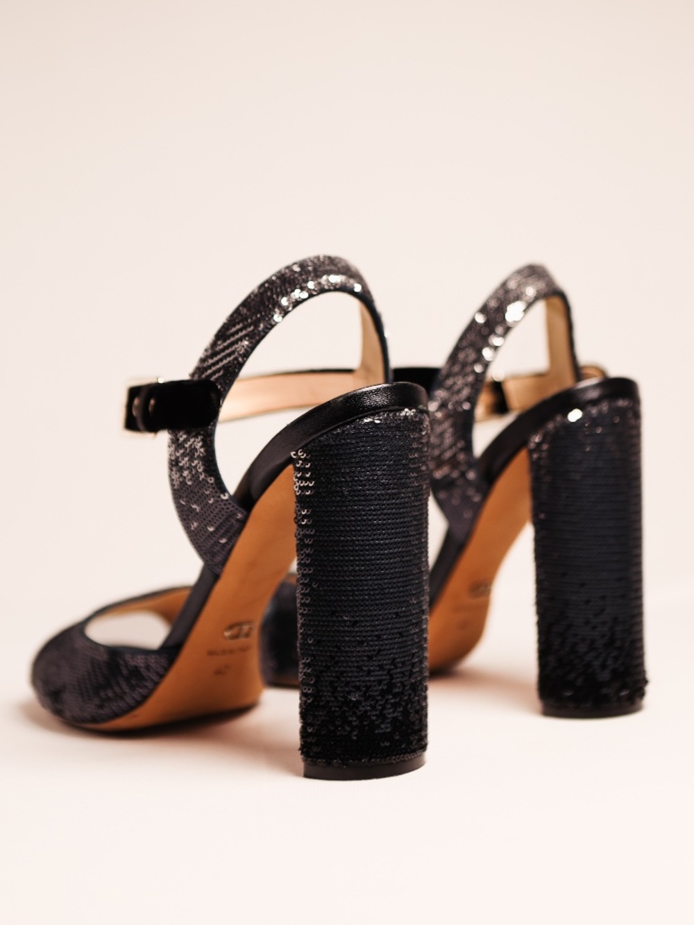 Christian Dior Sequins Slingback Pumps sz 40 - Picture 4 of 5